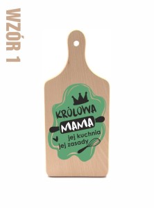 Deska kuchenna DZIEŃ MAMY kolorowy nadruk