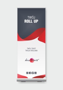 Roll up 1,2 m potykacz reklamowy  