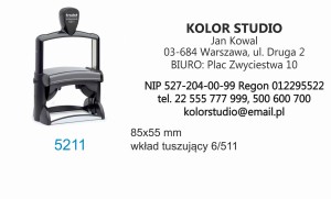 Pieczątka "Professional" Trodat 5211 (85x55mm)