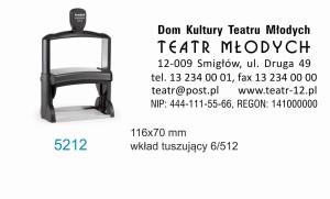 Pieczątka "Professional" Trodat 5212 (116x70mm)