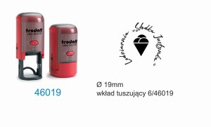 Pieczątka "Okrągła" Printy Line 46019 (fi. ø 19mm)