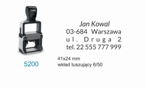 Pieczątka "Professional" Trodat 5200 (41x24mm)