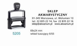 Pieczątka "Professional" Trodat 5205 (68x24mm)