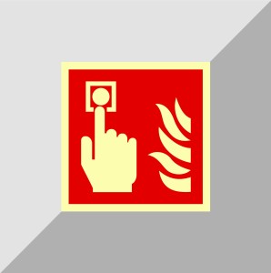Tablica alarm pożarowy 