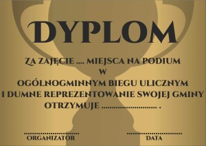 Dyplom sportowy