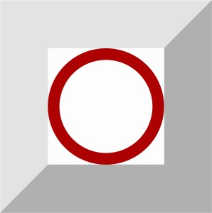 Tablica zakaz ruchu w obu kierunkach 