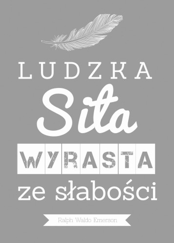ludzka siła OBRAZ NA PŁÓTNIE
