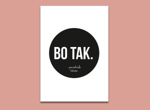 Bo tak OBRAZ NA PŁÓTNIE
