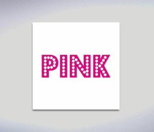 pink OBRAZ NA PŁÓTNIE